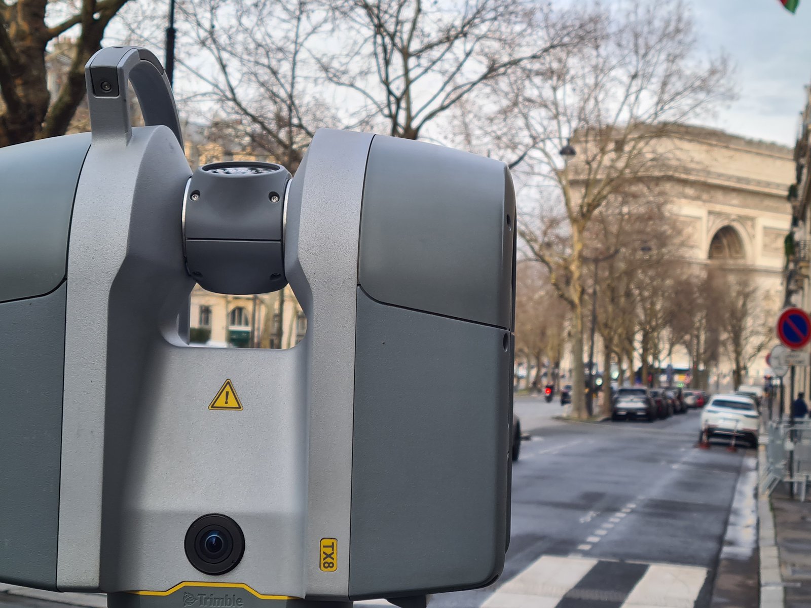 Construction scanning equipment